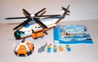 Lego set City 7738 Coast Guard Helicopter & Life Raft