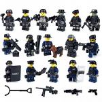 Lego Vojnici, SWAT team od 16 figurica s oružjem, Lego vojska