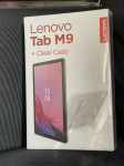 Lenovo Tab M9 + Clear case - NOVO, GARANCIJA + račun