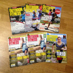 Časopis Outdoor fitness. Šest brojeva.