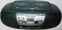 CD radio dvostruki kazetofon JVC RC-QW350BK, digitalni radio, 30 memor