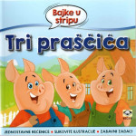 Bajke u stripu – TRI PRAŠČIĆA