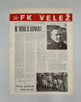 Časopis FK Velež br. 2/1967