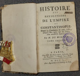 Histoire des Revolutions de l'Empire de Constantinople, 1750