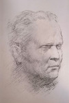 JOSIP BROZ TITO Omer Mujadžić Reprodukcija Portret slika 30x45cm 1948