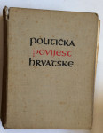 JOSIP HORVAT, POLITIČKA POVIJEST HRVATSKE, ZAGREB, 1936