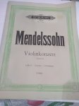 Mendelssohn note za Violinkonzert opus64