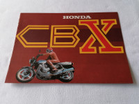 ORIGINALNI PROSPEKT HONDA CBX 1000 iz 1980-ih godina, BROJ 1, BROCHURE