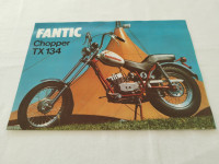 ORIGINALNI PROSPEKT FANTIC CHOPPER TX 134 iz 1970-ih godina BROCHURE