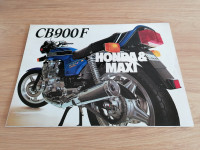 ORIGINALNI PROSPEKT HONDA CB 900 F BOL D OR iz 1980-ih godina BROCHURE