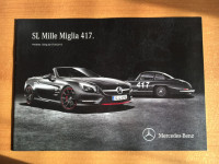 ORIGINALNI PROSPEKT MERCEDES-BENZ SL Mille Miglia 417- LINIJA R231