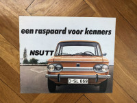 ORIGINALNI PROSPEKT NSU TT/TTS