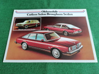 ORIGINALNI PROSPEKT OLDSMOBILE CUTLASS SALON BROUGHAM SEDAN iz 1970-ih