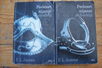 PEDESET NIJANSI MRAČNIJI - SIVE -  E.L. James (lot 2 knjige)