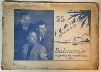 Pero Gotovac (prikupio i priredio): 25 popularnih pjesama iz Dalmacije