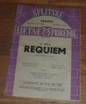 Plakat Splitske ljetne priredbe Requiem 1955