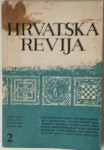 VINKO NIKOLIĆ : HRVATSKA REVIJA 1968. BROJ 2