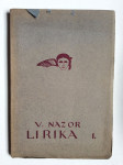 VLADIMIR NAZOR, LIRIKA, 1918. ZAGREB