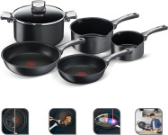 Tefal 6 djelni Unlimited ON Non-Stick indukcijs Aluminium lonci i tave