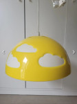 Vintage IKEA lampa s oblačićima