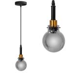 VISEĆA LAMPA APP1124-1CP CRNO ZLATO