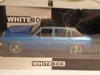 1:24 Opel Admiral B, Whitebox, plavi sa crnim krovom