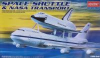 Academy 1/288 - Space Shuttle & NASA Transport B747