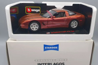 Bburago 1/18 Chevrolet Corvette 1997 Standox Interlagos Fire