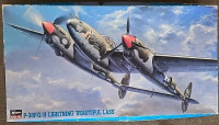 Hasegawa 1/48 P-38F/G/H LIGHTNING "Beautiful Lass" + dodatci