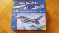 MAKETA  AVIONA  REVELL  -  EUROFIGHTER TYPHOON  1 :72 - NOVO