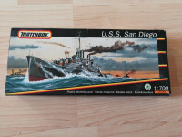 Matchbox 1/700 USS San Diego