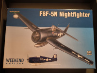 Prodajem maketu  aviona Hellcat F6F-5N Nightfighter 1/72 Eduard