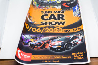 Prodajem naljepnicu/plakat s BIG MINI Model Car Show izložbe autića