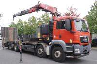 MAN TGS 35.360 E6 8×2 / HDS Fassi F295 A.2.22 9t na 2,7m / 2015