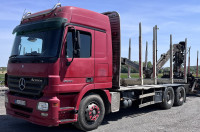 Mercedes Actros 2644 šumar, dizalica Loglift