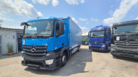 Mercedes-Benz ANTOS 1830 s kesonom 7.30m/dviž.stranica/rampa/EU6