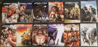 Attack on Titan Omnibus komplet 1-12