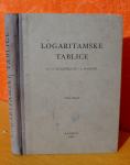 Logaritamske tablice po O. Schlomilchu i J. Majcenu, 1960