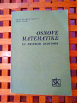 Stjepan Mintaković, Filip ćurić Osnove matematike sa zbirkom zadataka