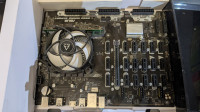 Asus B250 Mining Expert + i3-6100 CPU @ 3.70GHz + 8GB RAM