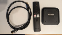 Xiaomi TV Box S gen 2 4K s Google TV i HDMI 2.1 kabel