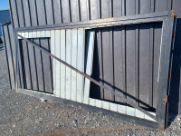 metalna konstrukcija za dvorišna vrata/kapiju(2 dijela)