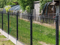 Panel ograda, 83 cm visine, 4 mm debljine, ANTRACIT / ZELENA
