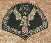 HV OZNAKA - LAKO JURIŠNA BRIGADA VP, ZLATOVEZ