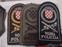 HV - Vojna policija - lot 3 oznake