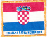 KRPENA OZNAKA A 29,HRVATSKA RATNA MORNARICA,KOM 80 KUNA