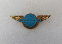 Metalna oznaka prsna ili za kapu - PAN AM Junior Clipper Pilot