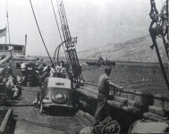 Partizani - vojni transport brodom WW2