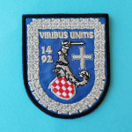 VIRIBUS UNITIS Hrvatska Vojska stara HV vojna oznaka prišivka prišivak