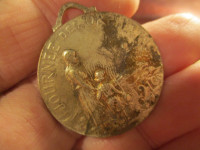 WW1 medalja Dan siročadi 1916., prešani metal, francuska patriotika
